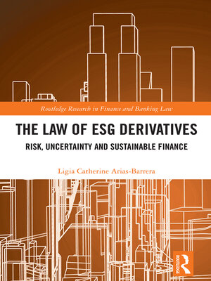 cover image of The Law of ESG Derivatives